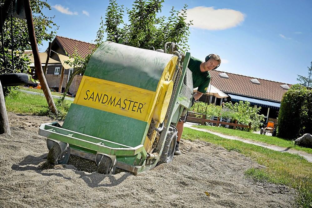 Rens af sand og faldsand
